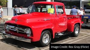 Image result for Red 1956 Truck