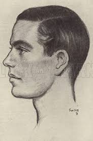 Peter Fleming, English adventurer and travel writer stock image