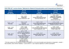 Lecture Series