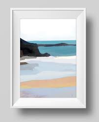 Printable Abstract Art Beach Painting Digital Download Sea Etsy In 2021 Abstract Beach Painting Abstract Art Paintings Acrylics Beach Painting