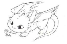 Baby Toothless Drachenzahmen Leicht Gemacht Ohnezahn Ausmalbilder Drachen Ausmalbilder