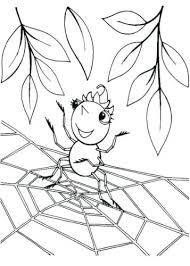 Here is a free coloring page of spiders. 27 Free Spider Coloring Pages Printable