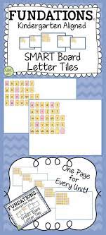 Fundations Level K Aligned Smart Board Letter Tiles This Is An Essentia Fundations Kindergarten Fundations Phonics