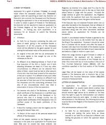 Once the master is satisfied with the contents of the documentation that was submitted, a letter of executorship will be issued. Guide To Probate Administration In The Bahamas Pdf Free Download