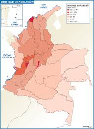 Para el presente mapa se han tenido en cuenta el trazado y nombre de los ríos principales, las fronteras internacionales con sus. Colombia Mapa Poblacion Vector Maps