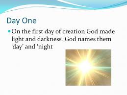 Maybe you would like to learn more about one of these? The Seven Days Of Creation Ppt Download