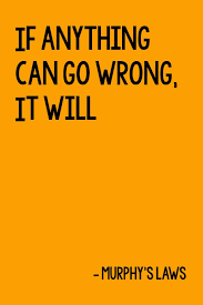 It doesn't even explain anything. If Anything Can Go Wrong It Will Murphy S Laws 6 X 9 Demotivation Quote Sarcastic Notebook With 125 Lined Pages Funny Coworker Gifts For Men Women Selina Sarcastic 9781071052280 Amazon Com Books
