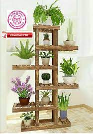 Make a flower vase with glitter. Tall Plant Stand Plan Wood Plant Stand Plan Plant Stand Plan Flower Stand Plan Flower Holder Plan Plant Holder Plan Pdf Pattern Wood Project In 2021 House Plants Decor Diy Plant Stand Tall Plant Stand