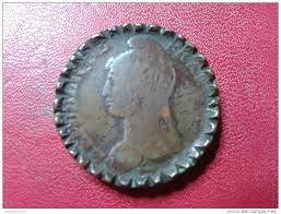 Monnaie — l'étymologie et la linguistique suffisent à rendre quelque peu mystérieuses l'origine et la signification du mot «monnaie». Sonstige Munzen Extremly Rare Monnaie De Bagnard Forcat Un Decime Directoire