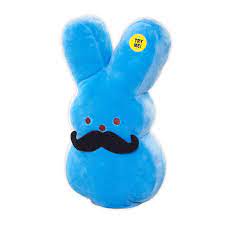 Check out our peep stuffed animals selection for the very best in unique or custom, handmade pieces from our stuffed animals & plushies shops. 12 Inch Peeps Blue Animated Bunny Plush With Mustache And Sound Walmart Com Walmart Com