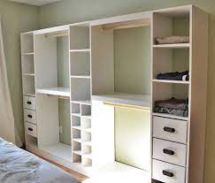 This whole woodworking plan can be downloaded as a 21 page pdf file. Tower Based Master Closet System Ana White