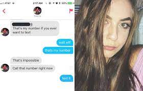 Use your number as long as you want, or treat it as a disposable burner number and delete it at any time, leaving no trace behind! Woman Convinced Tinder Match That They Had The Same Phone Number