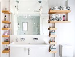 Pocket doors and barn doors are great options for small bathrooms. Cool Bathroom Storage Ideas