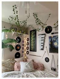 Decorative Vines Set Room Decor Bedroom Teenage Plants Roomdecorbedroomteenageplants Turn Any Space Into A Lus In 2021 Retro Bedrooms Indie Room Indie Room Decor