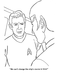 Spock And Kirk Coloring Page Coloring Books Vintage Coloring Books Coloring Pages