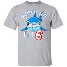 Birthday Shirt Ideas For 6 Year Old Boy Awesome 6th Birthday Shark Shirt Funny 6 Years Old Boy Girl Shirt Funny Birthday Shirts Birthday Boy Shirts Diy Birthday Shirt