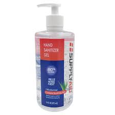 Supplyaid 16 Oz 80 Alcohol Hand Sanitizer Gel With Soothing Aloe Fda 74035 1051 5 Rrs Hs16 The Home Depot