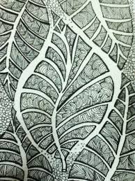 Zen Leaf Hojas Pintadas Hojas Pintar