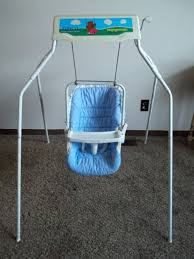 Vintage Graco Swyngomatic Wind Up Baby Swing Wind Up Baby Swing Vintage Baby Gear Baby Swings