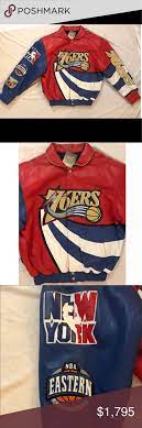 Jeff Hamilton Philadelphia 76ers Leather Jacket Clothes Design Leather Jacket Fashion Design