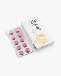 Paper Box Pills Mockup In Box Mockups On Yellow Images Object Mockups