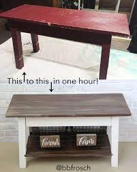 Weathered Wood Laminate Bench Laminate Furniture Furniture Projects Flipping Furniture
