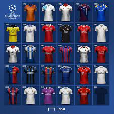 For the 22nd champions league final of this century, we get the eighth featuring teams from the same nation. Here Are All Champions League Winning Kits As Worn In The Final Footy Headlines