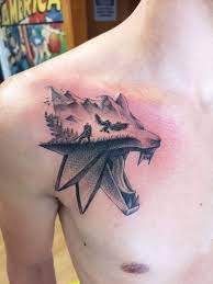 The Witcher Tatto Witcher Tattoo Witcher Tattoo Ideas The Witcher Tattoo Ideas