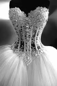Sparkly Crystal Ball Gown Corset Wedding Dress With Beadings Sweetheart Tulle Princess Bridal Gown Ball Gowns Wedding Wedding Dresses Corset Wedding Dresses