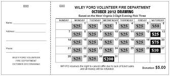 Jumbo Calendar Raffle Ticket Raffle Tickets Raffle Fundraising