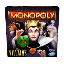 Jasmine and her father disney s7622. Monopoly Disney Villains Edition Board Game For Ages 8 And Up 2 6 Players Walmart Com Walmart Com