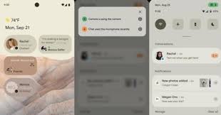 Status bar icons are used to represent notifications from your application in the status bar. Android 12 New Notification Panel More Privacy Features And Flexible Widgets