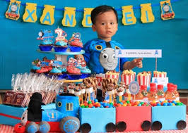 Thomas The Train Birthday Party Ideas For Toddlers Thomas The Train Party Birthday Party Ideas Photo 1 Of 14 Thomas Train Birthday Train Birthday Decorations Trains Birthday Party