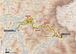 Thomas geraint a remporté l'étape à la rosière espace san bernardo devant dumoulin tom et froome chris]. Stage 11 Tour De France 2018