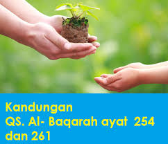 Alhamdulillah, dikongsikan bersama tafsir al quran surah al baqarah ayat 261 yang telah diadakan pada 18 disember 2017 lalu di bawah bimbingan ustaz yusmail yusof. Kandungan Qs Al Baqarah Ayat 254 Dan 261 Soal Ulangan