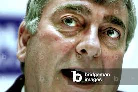 Image of FRED BROUGHTON, CHAIRMAN OF BRITAIN'S POLICE FEDERATION ANNOUNCES  THE RESULTS OF