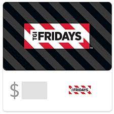 An unused tgi fridays gift card for $50 had no balance, that i purchased thru paypal digital gifts, when i attempted to use it. Amazon Com Tgi Friday S Gift Cards Email Delivery Gift Cards