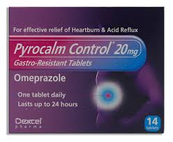 Omeprazole inhibits the absorption of iron and as i was anaemic it made me worse. Pyrocalm Control Omeprazole 20mg Tablets 14 Pack