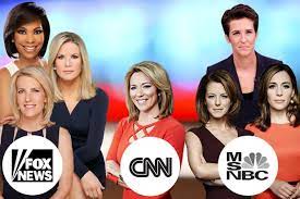 Msnbc contributors list legal political male female. Cnn Lags Behind Fox News Msnbc In Female Representation On Air