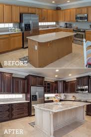 See The Transformation Of This Kitchen From Before And After Our Delaware Peppercorn Cabinets From The Value Series Are Kitchen Upgrades Birch Cabinets Kitchen