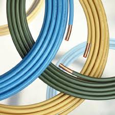 Yorkshire Kuterlex PVC coated underground copper tube coil ...