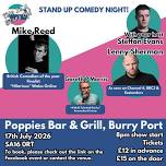 Stand up Comedy night at Poppies, Burry Port