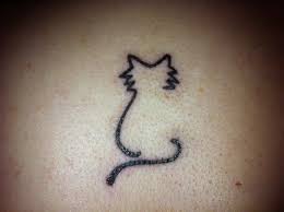 My Cat Tattoo Cat Tattoo Simple Tattoos Head Tattoos