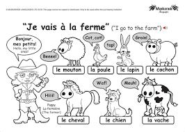 ks1 french level 1 farm and zoo animals teaching resources