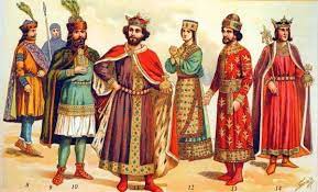8 Hungarian Noble During Endre Ii 1205 1235 Reconstructed According To Vienese Relief Hair Is Braided With Pea Early Middle Ages Medieval European History
