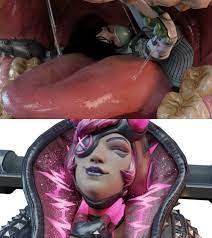 3d apex legends eye patch game6942069 giantess internal internal  view mawshot oral vore pink hair saliva string smiling teeth throat bulge  tongue unwilling prey voiddrifter vore wattson (apex legends)