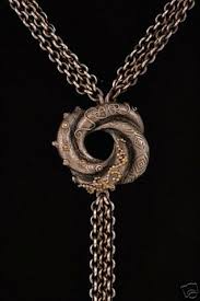 James Bond Algerian Love Knot Necklace Prop Knot Necklace Algerian Necklace
