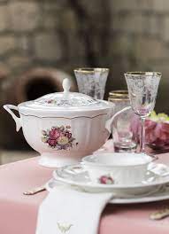 84 prc karaca antique rose yemek takimi yemek takimi yemek takimlari yemek