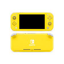 Banana Yellow Switch Lite Skin Switch Lite Pressure Sensitive Adhesive