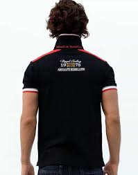Black And Red Designer Shirt Absolute Rebellion Polo Shirt St Tropez Black Polo Shirt Design Mens Designer Polo Shirts Black